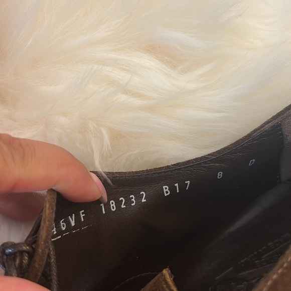 FERRAGAMO Men’s Brown Suede Lace-Up Shoes 8 - Picture 3 of 10